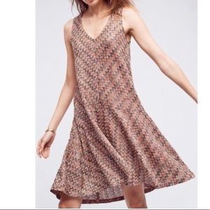 Maeve sleeveless dress  Westwater knit chevron